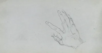Study Of A Hand 16