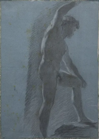 Study Of A Male Nude 14
