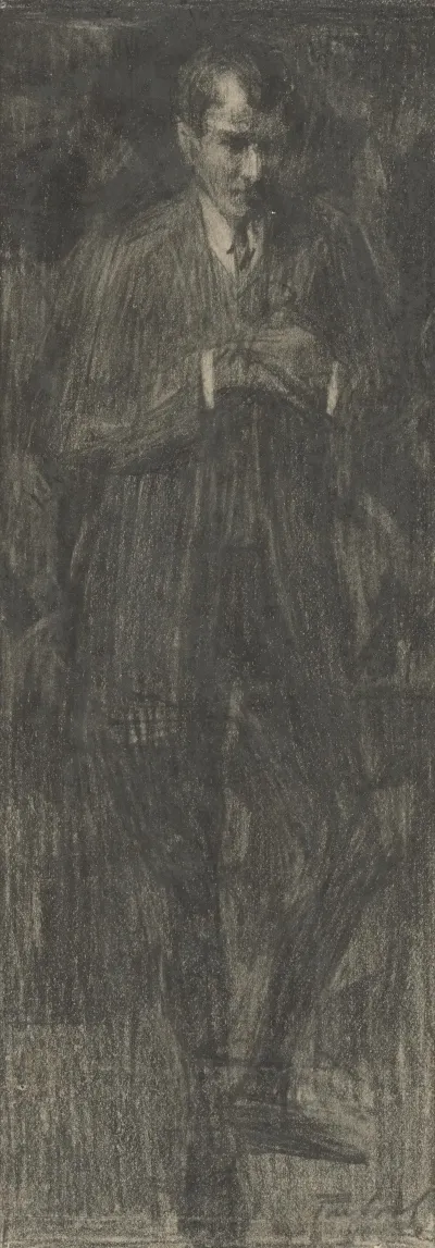Study Of A Standing Man 4