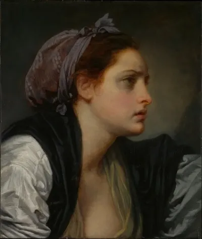 Study Of A Womans Head 4