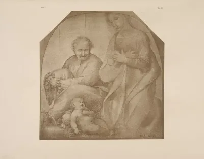 Study Of Blessed Virgin And Child With St Joseph