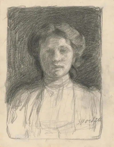 Study Of Female Head 3