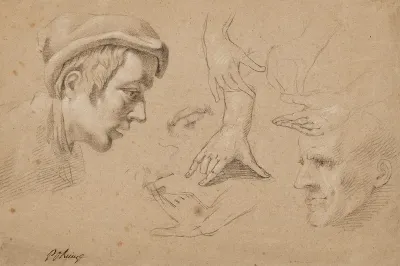 Study Of Heads And Hands