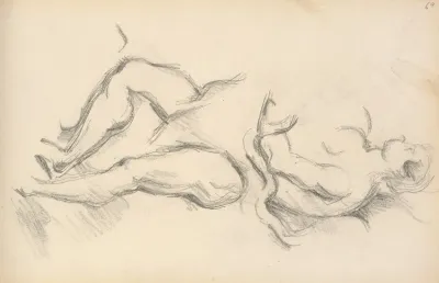 Study Of The Allegorical Figure Of The Genius Of Health From Rubens The Birth Of Louis XIII At Fontainbleau
