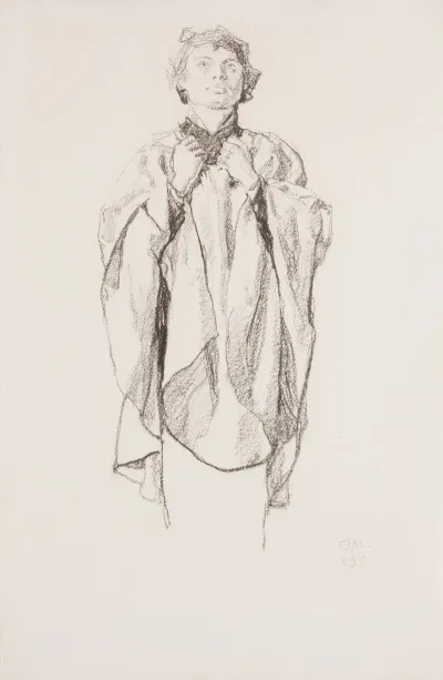 Study Of The Figure Of St Sebastian