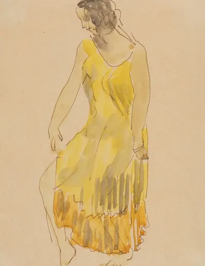 Study Of Yvonne Daunt