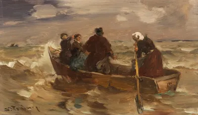 Sturmische Uberfahrt