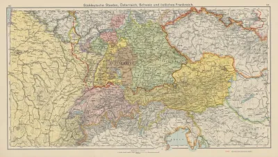 Suddeutschland osterreich schweiz und ostliches frankreich 2