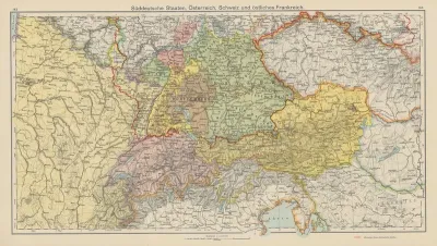 Suddeutschland osterreich schweiz und ostliches frankreich 2