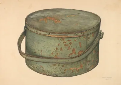 Sugar Pail With Cover
