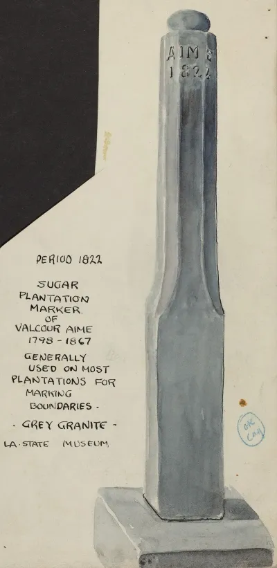 Sugar Plantation Marker