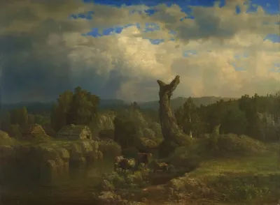 Summer Landscape Thunder Looms