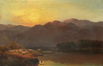 Summers Evening Llyn Gwynant North Wales