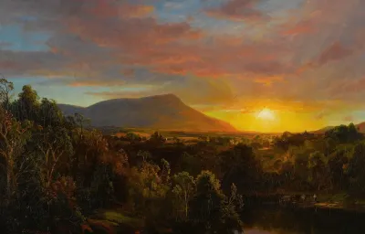 Sunset In The Catskills