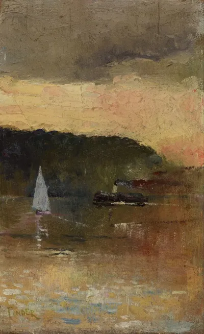 Sunset Sydney Harbour
