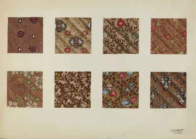 Swatch From Patchwork Quilt