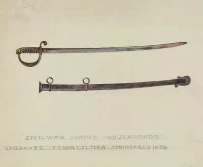 Sword And Scabbard