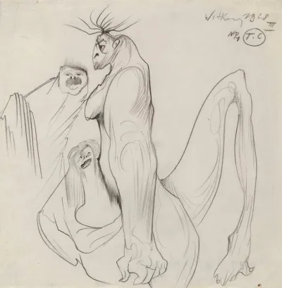 Symbolic Composition With Three Figures