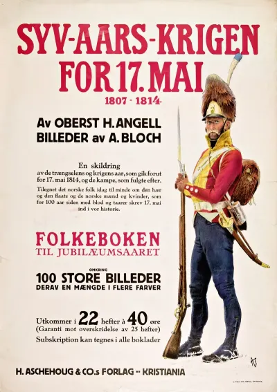 Syv Aars Krigen For 17 Mai 1807 1814