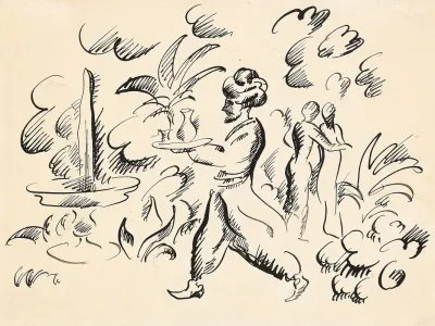 Szene Aus 1001 Nacht