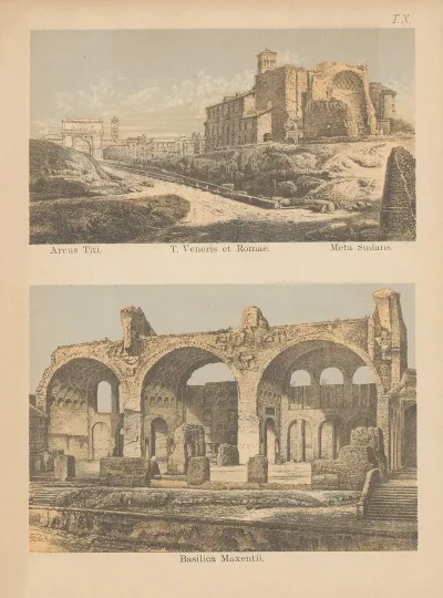 T Veneris Et Romae Basilica Maxentii