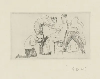 Tableau De La Boxe Illustre De 29 Gravures A Leau Forte Pl 38