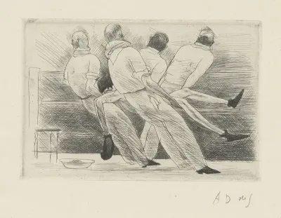 Tableau De La Boxe Illustre De 29 Gravures A Leau Forte Pl 65