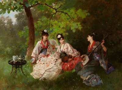 Tea Time In The Park