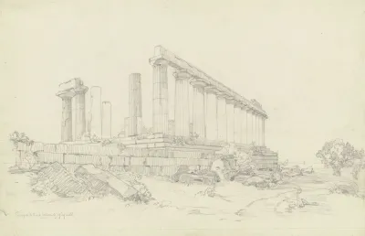 Temple Of Juno Near Agrigento