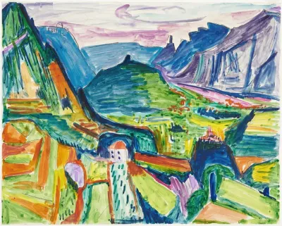 Tessiner Landschaft Bei Chiasso