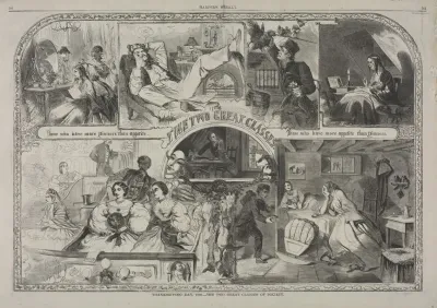 Thanksgiving Day 1860 The Two Great Classes Of Society