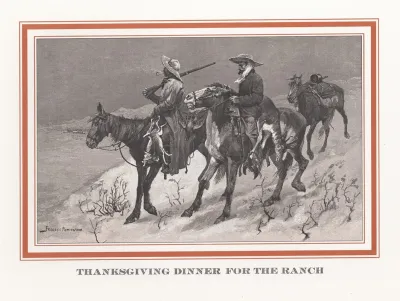 Thanksgiving Dinner For The Ranch