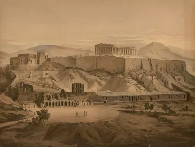 The Acropolis Athens South Side