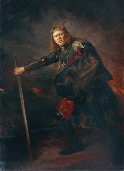 The Actor Alois Wohlmuth As Richard Iii