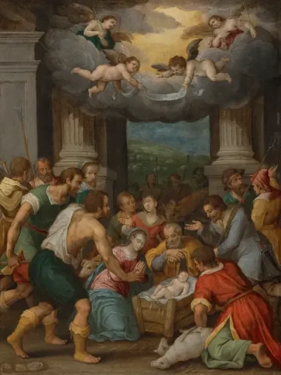 The Adoration Of The Shepherds 104
