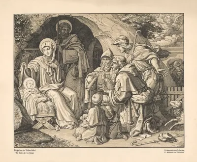 The Adoration Of The Shepherds 107