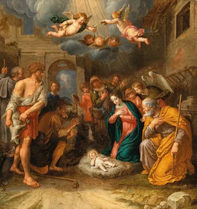 The Adoration Of The Shepherds 34