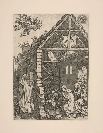 The Adoration Of The Shepherds The Nativity