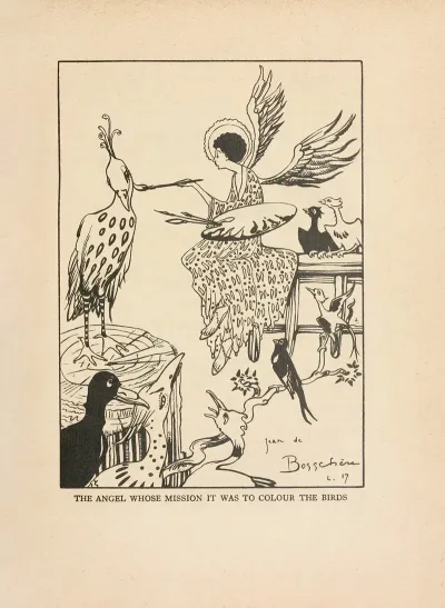 The Angel Whose Mission It Was To Colour The Birds