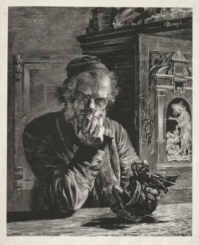 The Antiquary Self Portrait