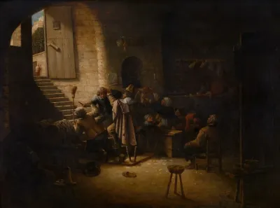 The Antwerp Arms Tavern Scene