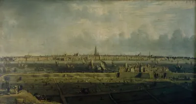 The Antwerp Waterfront And A Part Of The Vlaams Hoofd