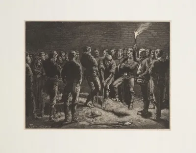 The Apache Campaign Burial Of Hatfields Men