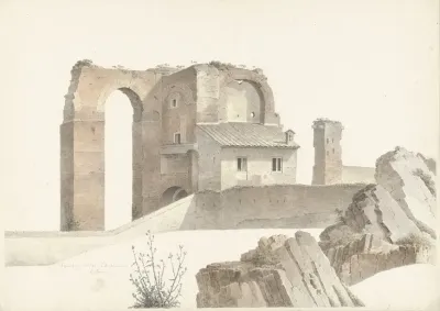 The Aqua Claudia In Rome