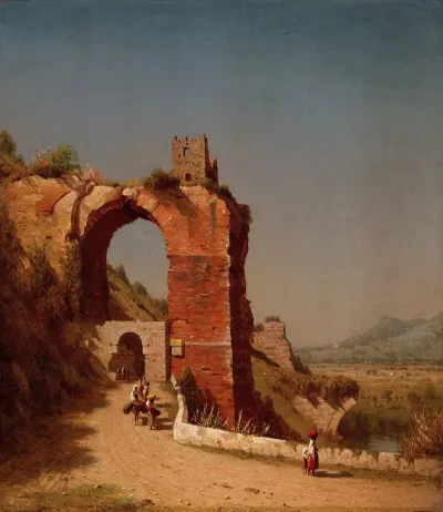 The Arch Of Nero At Tivoli