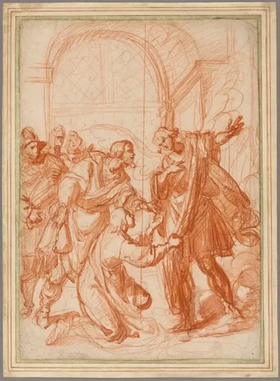 The Archangel Raphael Refusing Tobiass Gift