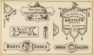 The Art Of Lettering And Sign Painters Manual Pl 30