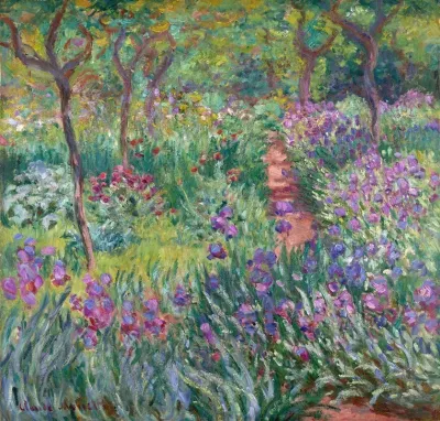 The Artists Garden In Giverny
