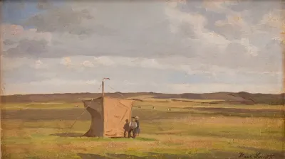 The Artists Shelter On The Moors In Jutland