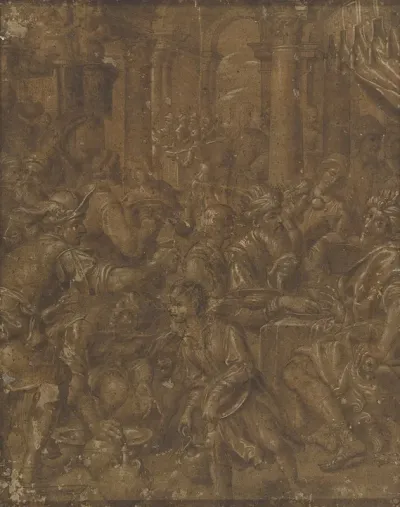 The Banquet Of Ahasuerus And Esther